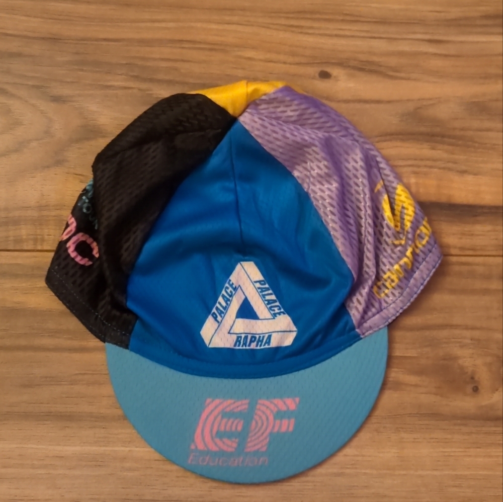 EF❌sold❌ Education First cycling cap Palace Design Breathable One Size